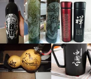 德阳什邡酒瓶葫芦工艺品激光雕刻机
